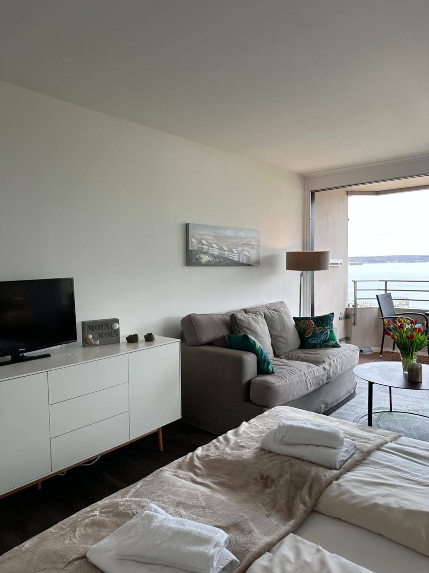 Weitblick - Mit Strandkorb, Mehr Meer Geht Nicht Глюксбург Экстерьер фото